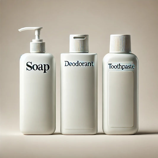 Replacing every day items like soap, deo, and toothpaste with sodium bicarbonate