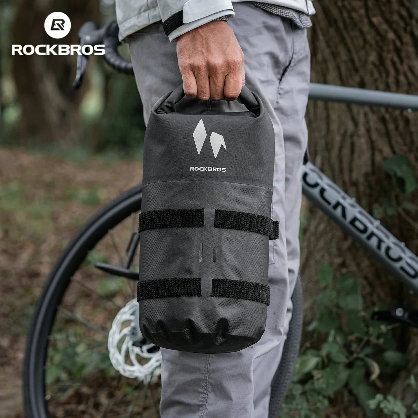 100% Wasserdichtes Gepäckträgertasche Gepäckträger für Vordergabel 7L AS-156 RideMate