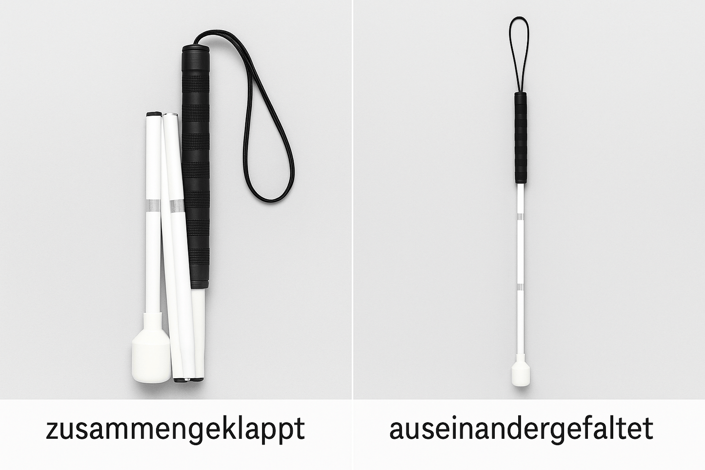 Blinden-Gehstock CASPER Plus aus Aluminium – 250931