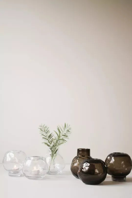 "Bunch" - mini Vase - Glas - Transparent - 12cm