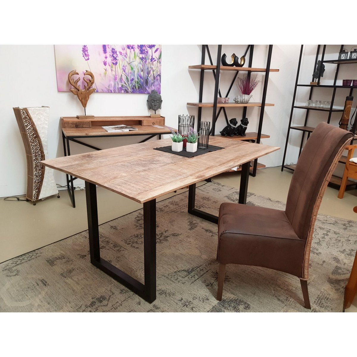 Esstisch - Liverpool - 120x80 - 160x90 u. 200x100 cm - Mangoholz massiv