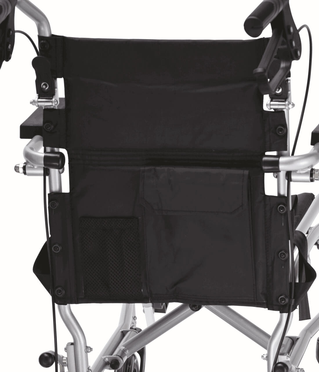 ALIV’UP Transferstuhl leicht & faltbar, 30 cm Räder, 100 kg