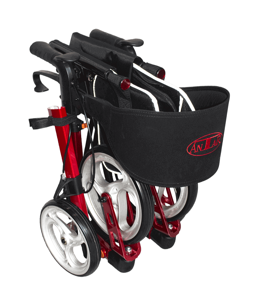 Antar Aluminium Premium Rollator AT51111 – Leicht, Stabil und Klappbar für Maximale Mobilität