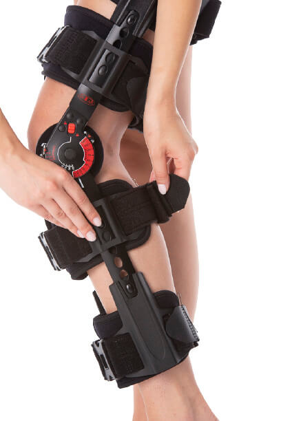 Knieorthese mit Gelenkführung und Bewegungsbegrenzung – AT53001