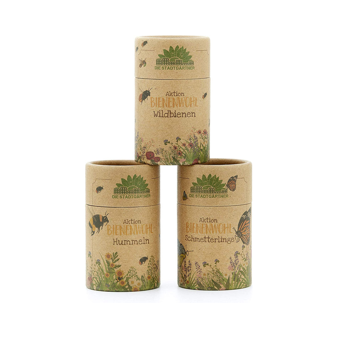 Set mit 3 Bienenwohl-Großverpackungen