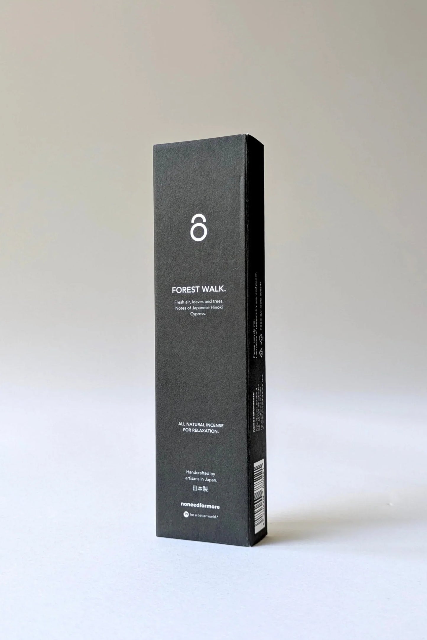 no need for more - Natürliche Räucherstäbchen - ""Forest Walk" - Tanne, Hinoki Zypresse