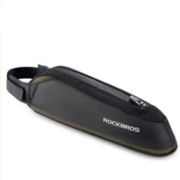 ROCKBROS Fahrradtasche Reflektierende Oberrohrtasche Dunkelgrün 0.65L