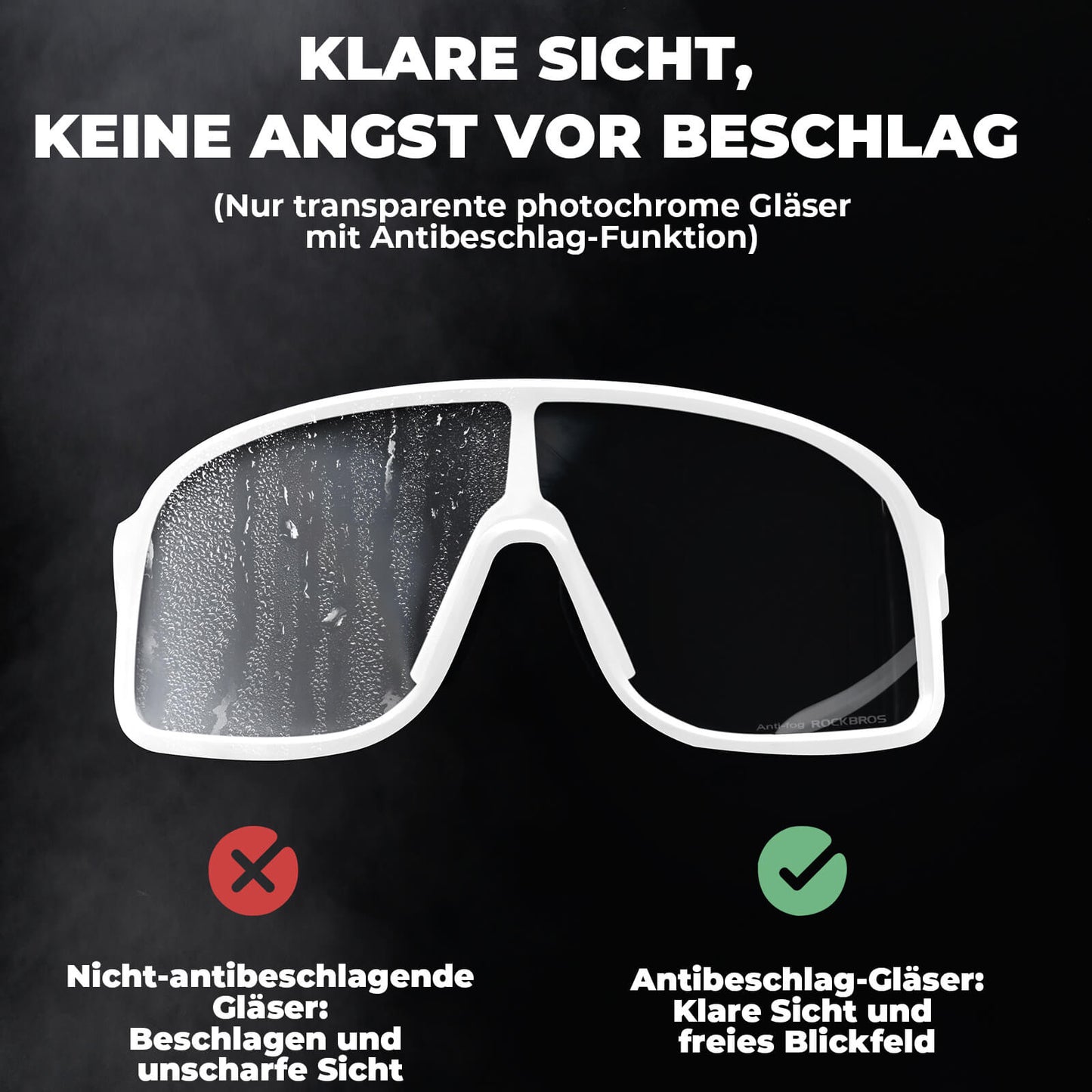 Sonnenbrille Selbsttönend UV400-Schutz – SHOWDOW Serie