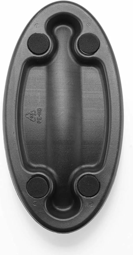 Vorderradstütze Vorderrad Riser Block Rollentrainer Zubehör Vorderrad Unterstützung für Radfahren Schwarz 23 * 12 * 6cm