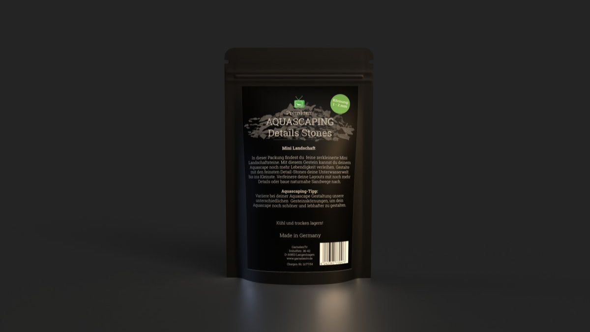 Premium Aquascaping Detail Stones "Mini Landschaft" 1 -2 mm