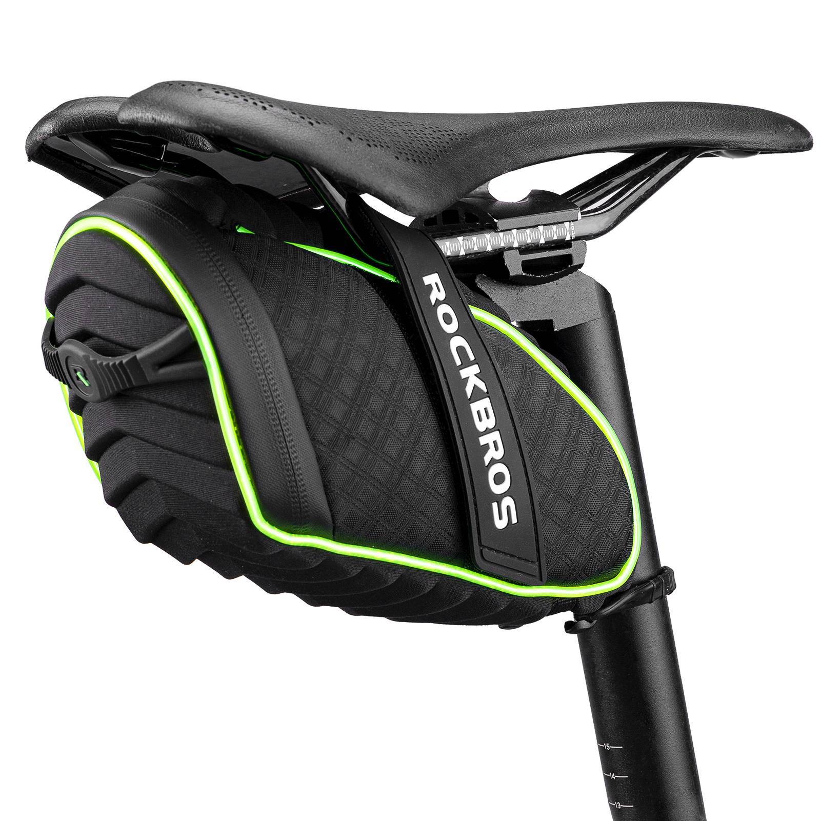 ROCKBROS Fahrrad Satteltaschen Werkzeugtasche mit Reflektorstreifen 1L – Unimother
