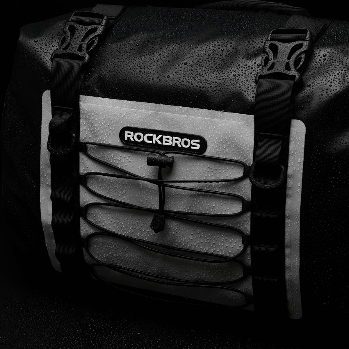 ROCKBROS Motorrad Gepäckträgertaschen wasserdicht Motorradtasche 62L