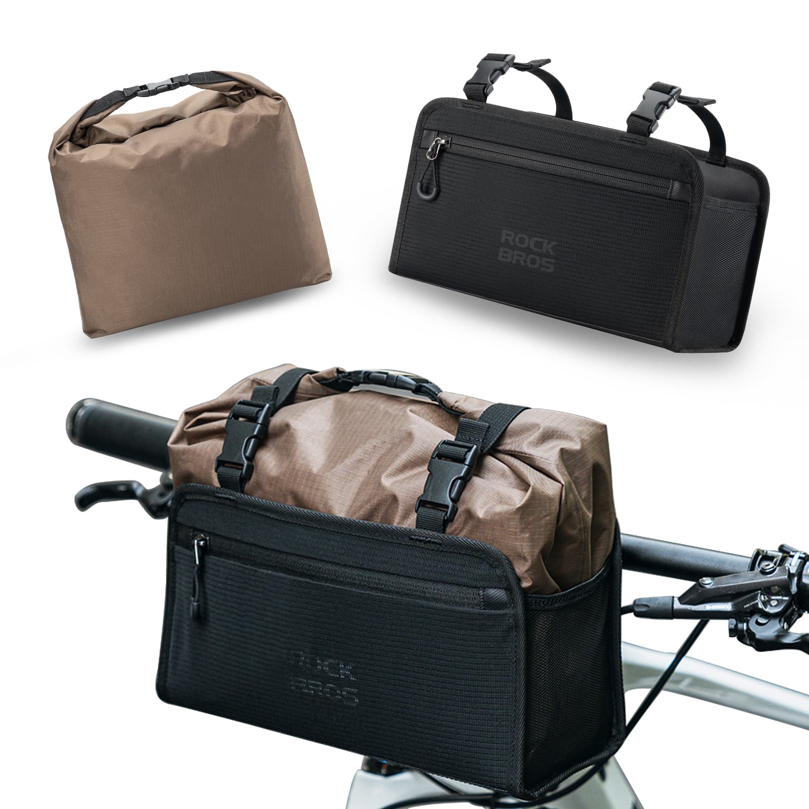 ROCKBROS Wasserdicht Lenkertasche Abnehmbar Fahrradkorb ca.5,5L – Unimother