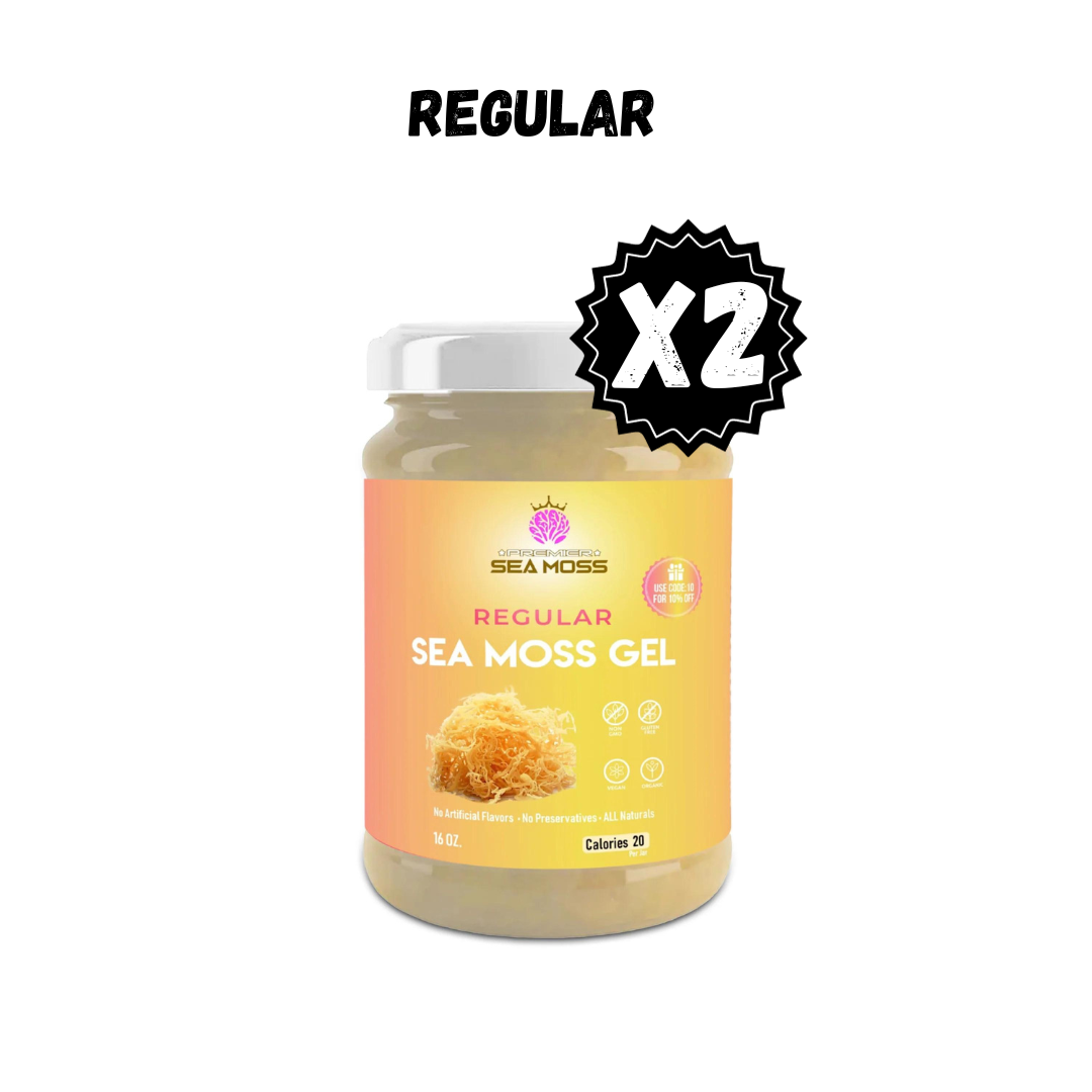 The 2 Sea Moss Gel Flavors Bundle
