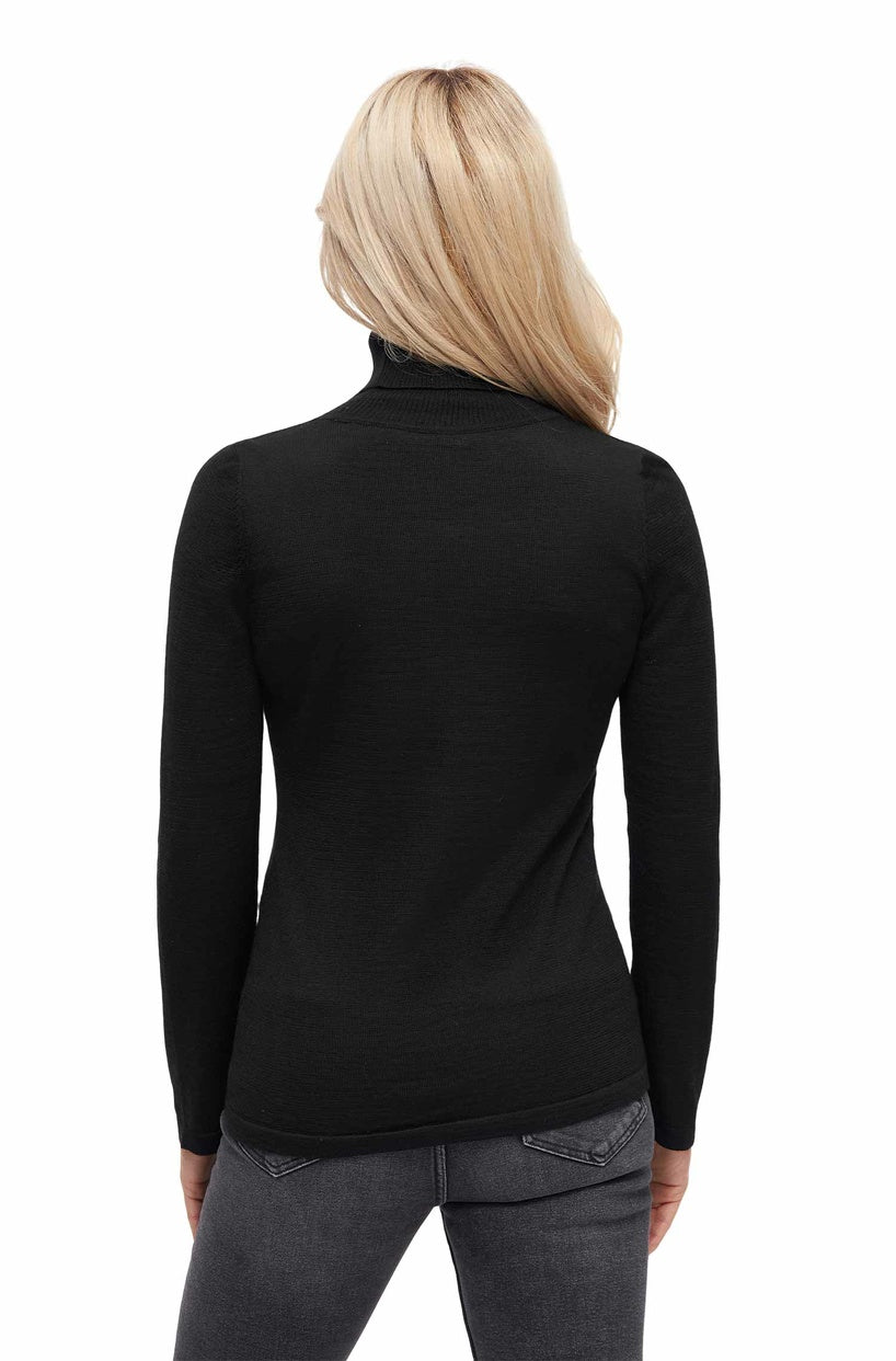 Apu Kuntur - Alpaka Rollkragen Pullover MADAI aus Baby Alpaka und Seide