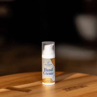 Brittenberg Alpaka - Handcreme - Natürliche Pflege mit Keratin aus Alpakawolle