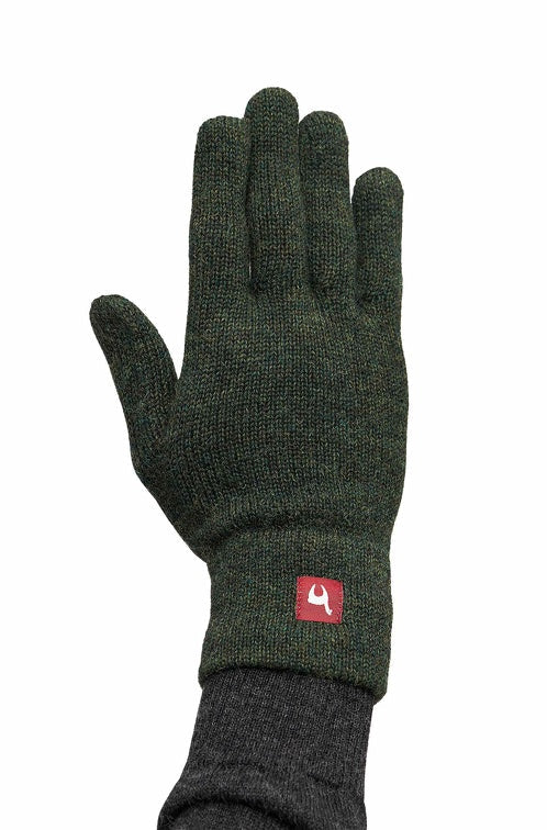 Apu Kuntur - Alpaka Fingerhandschuhe Uni – 100 % Baby‑Alpaka