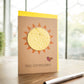 Grußkarte "Hallo Sonnenschein"