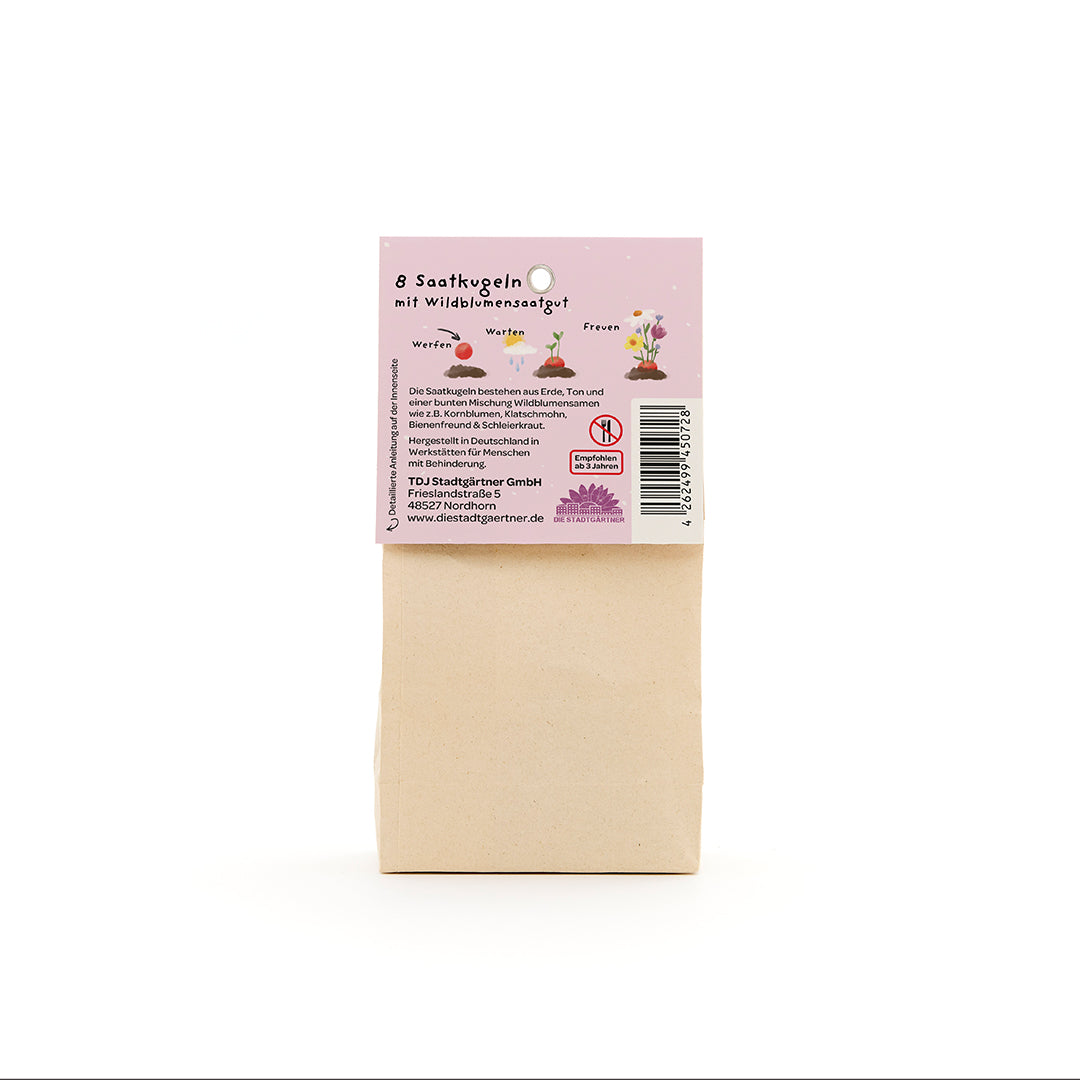 Fantasie ist gut - Bunte Blumenmurmeln