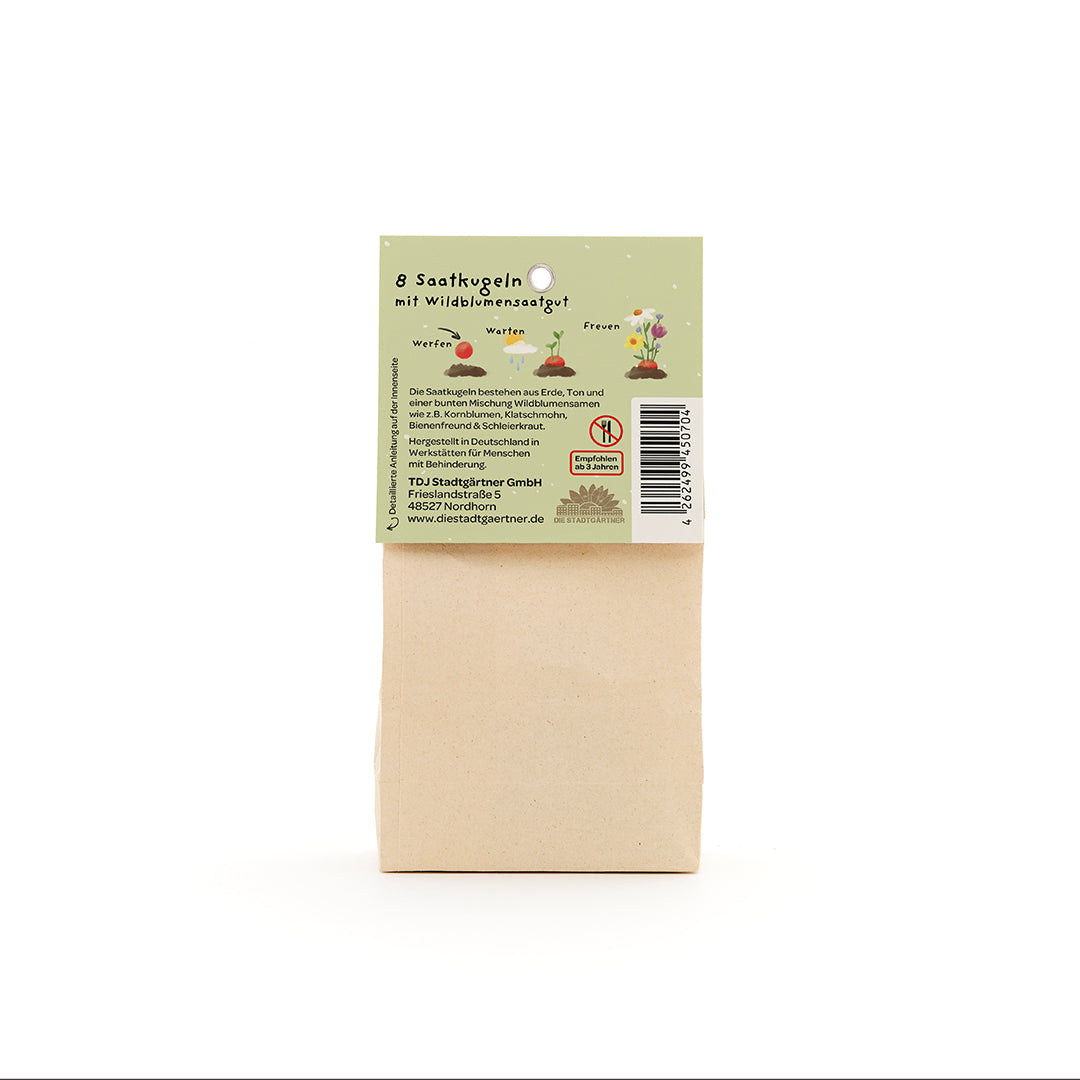 Hat die Blume einen Knick - Bunte Blumenmurmeln