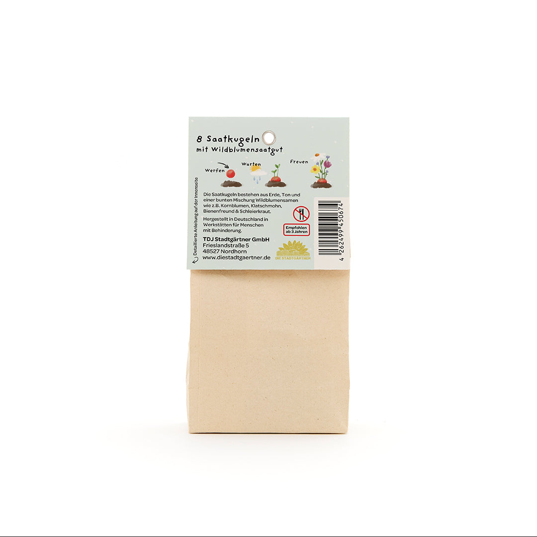 Bee Happy - Bunte Blumenmurmeln