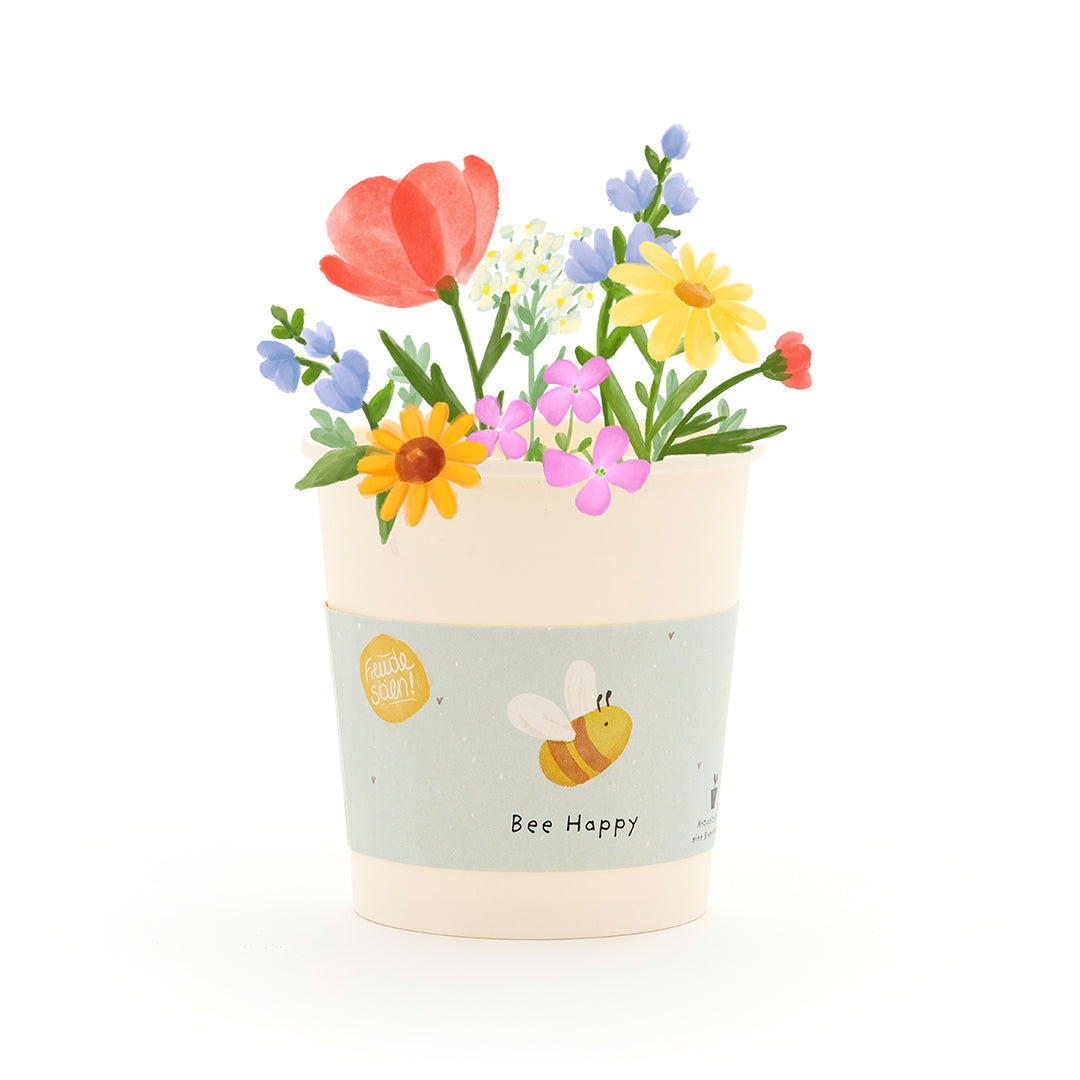 Bee Happy - Becher