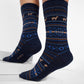 Apu Kuntur - Alpaka Jacquard Socken - Alpaka-Mix