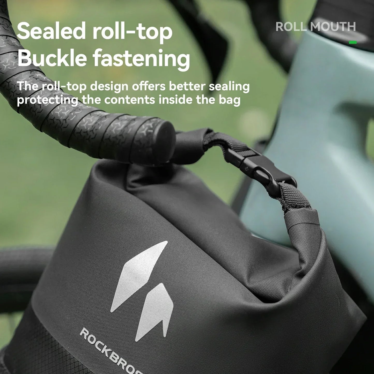 100% Wasserdichtes Gepäckträgertasche Gepäckträger für Vordergabel  7L AS-156 RideMate