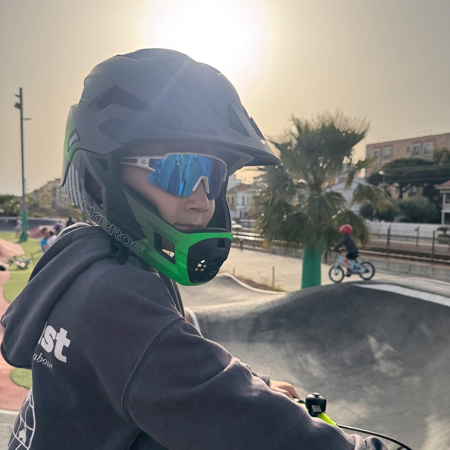 Kinder Fahrradbrille Polarisiert UV400 Schutz