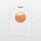 UNIMOTHER — Tide Pool & Surf Badge Women's Boxy Tee - white