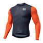 ROAD TO SKY Maillot Langarm-Radtrikot Fahrrad pour VTT et Randonnée Homme