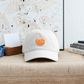 UNIMOTHER — Tide Pool & Surf Badge Organic Baseball Cap - white