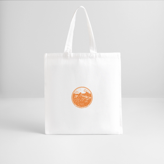 UNIMOTHER — Tide Pool & Surf Badge Recycled Tote Bag - white