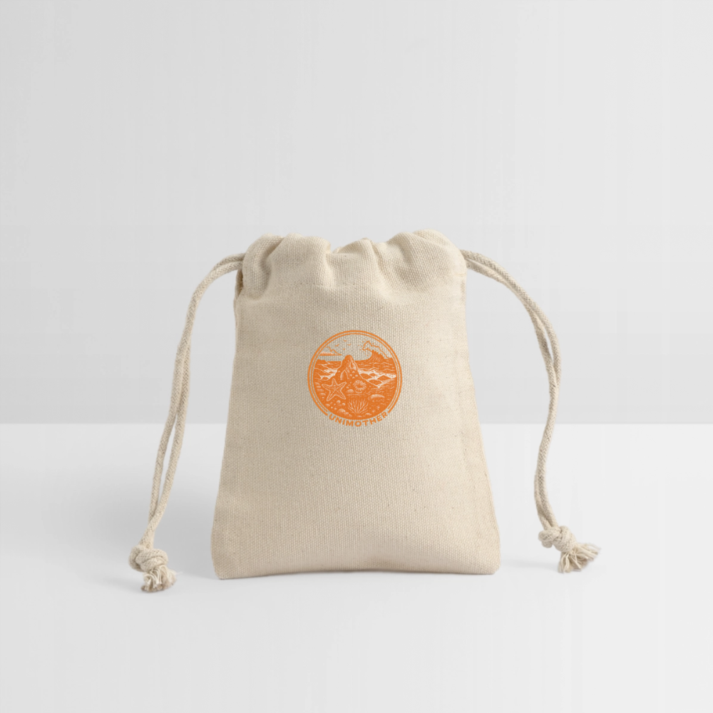 UNIMOTHER — Tide Pool & Surf Badge Reusable Gift Bag - Natural