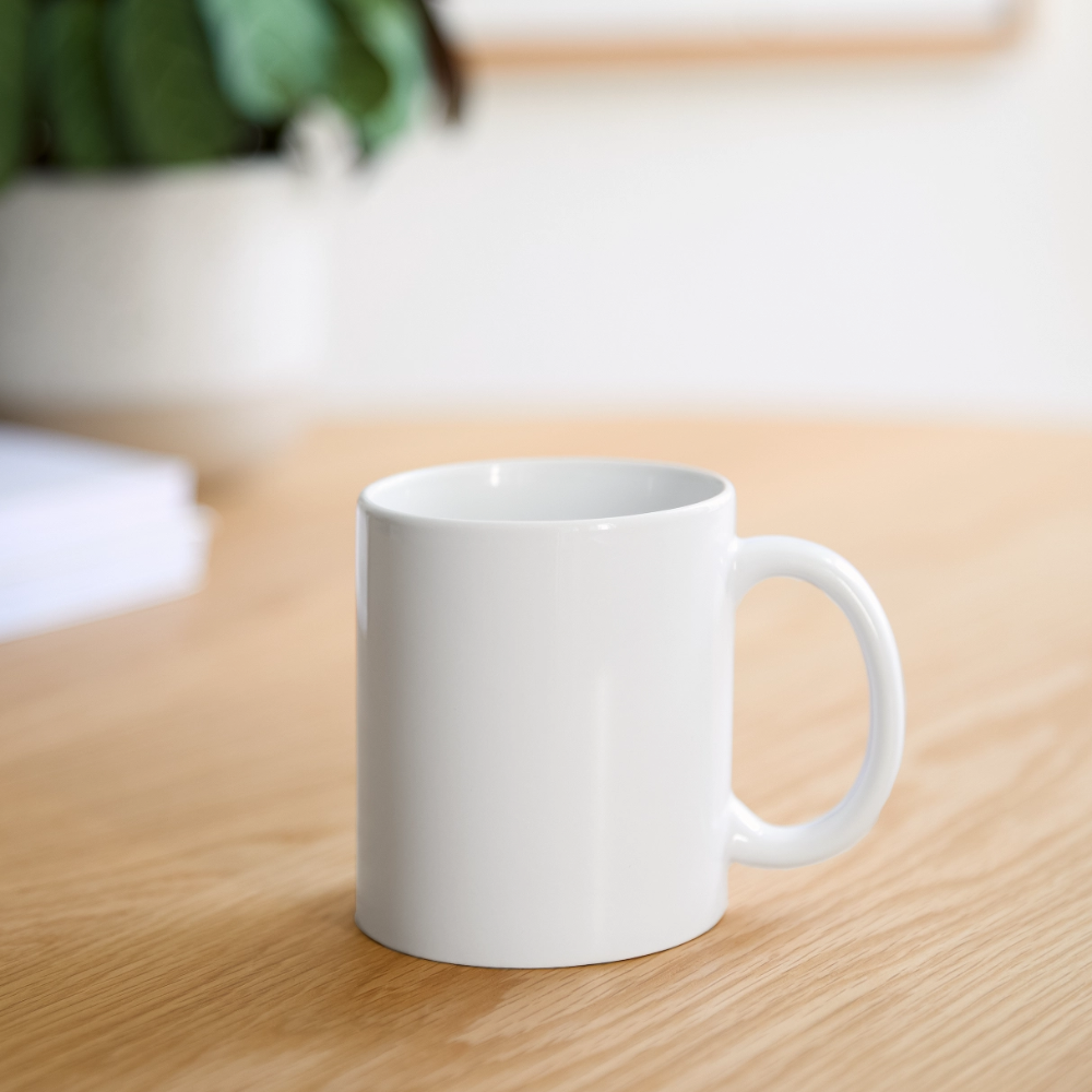 UNIMOTHER — Tide Pool & Surf Badge Coffee/Tea Mug - white