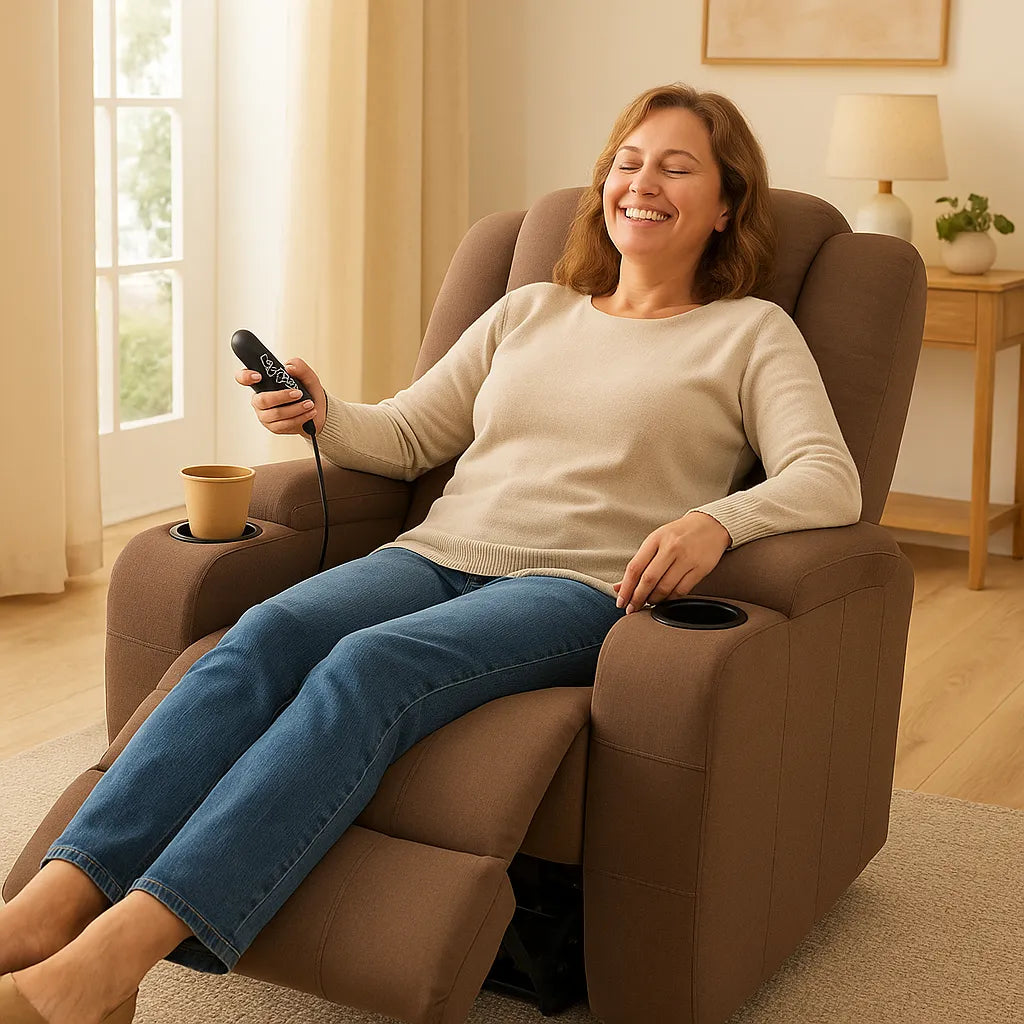 Aufstehsessel Pro – Elektrischer Relaxsessel mit Aufstehfunktion & Massage