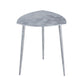Beistelltisch - Metall Dekotisch - Alster - 40x45x40 cm dreieckig - Aluminium -