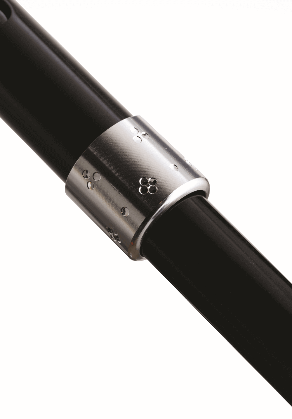 Aluminium T-Gehstock verstellbar mit LED & Standfuß