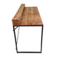 Industrial Schreibtisch Computertisch - 120x88x55cm - Liverpool - Metall-Gestell schwarz