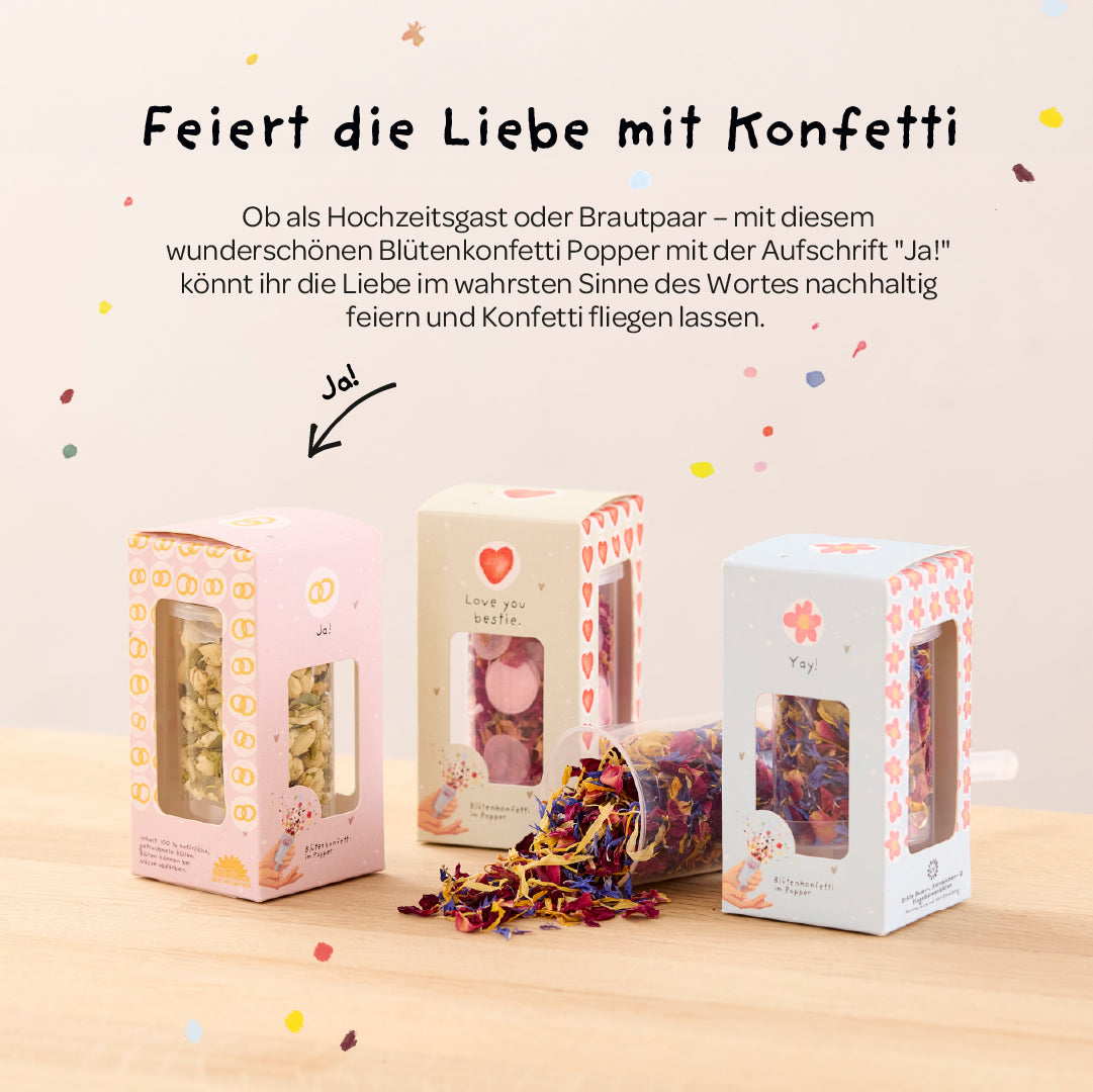 Blütenkonfetti - Ja!