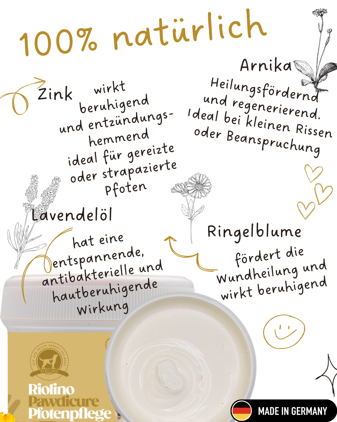 Riolino Pawdicure – Pfotenbalsam für Hunde