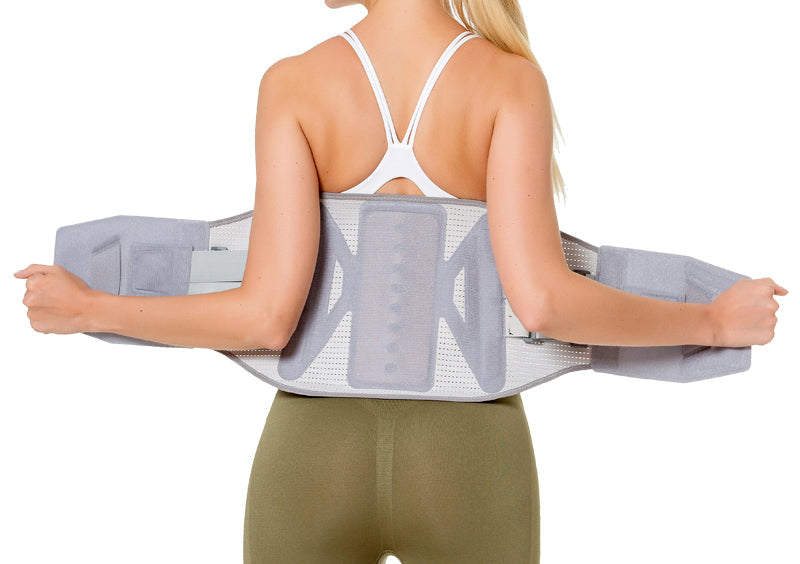 Stabilisierungs-Orthese mit Pelotte und Zugelementen