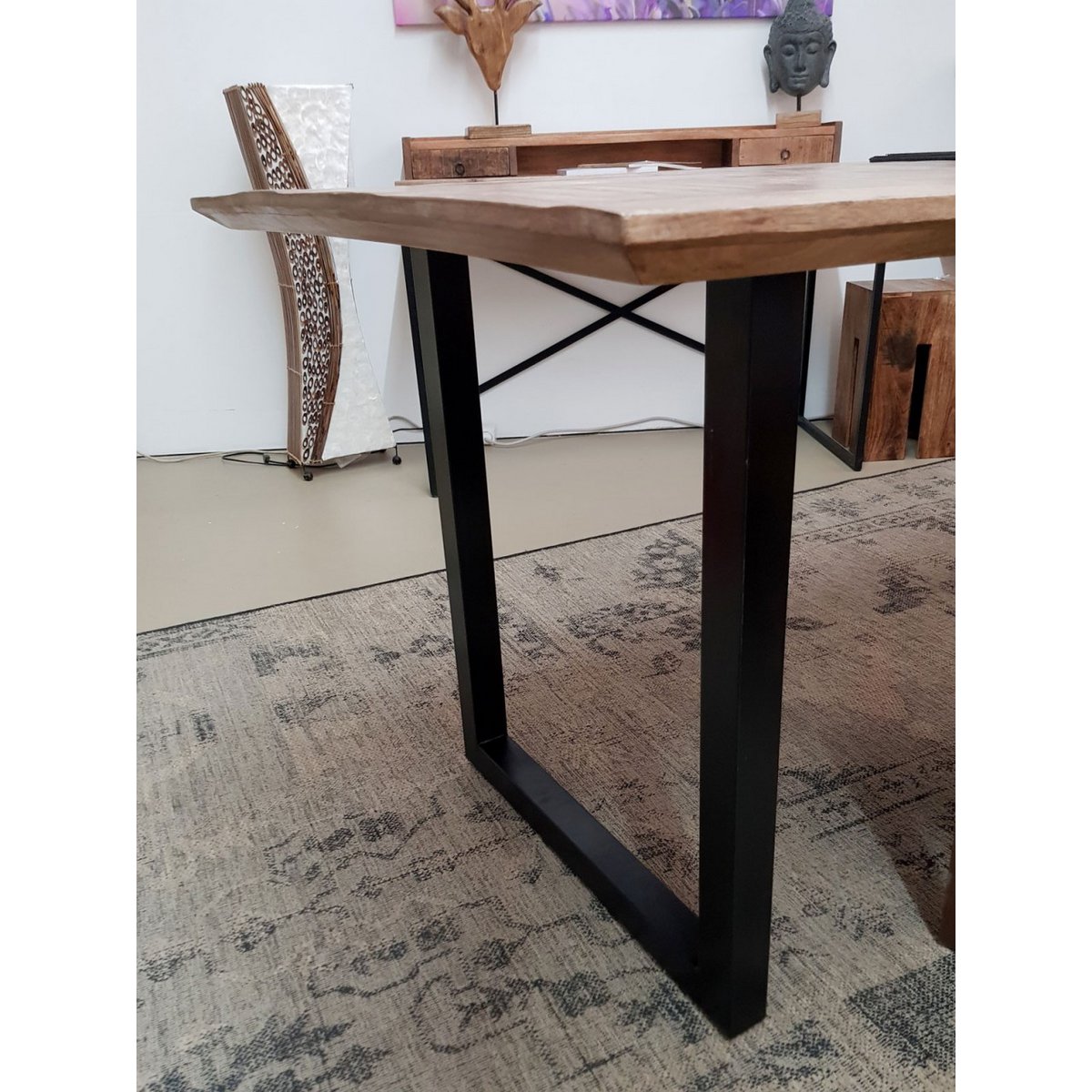Esstisch - Liverpool - 120x80 - 160x90 u. 200x100 cm - Mangoholz massiv