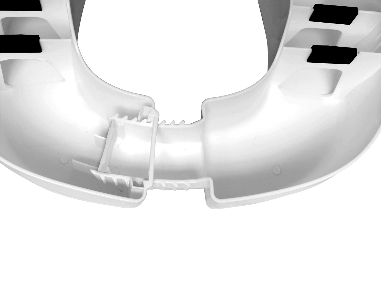 ClipUp Toilettensitzerhöhung 10 cm ergonomisch & sicher – 150 kg