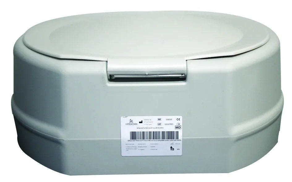 Contact Plus Neo XL Toilettensitzerhöhung 14 cm mit Deckel – 185 kg belastbar