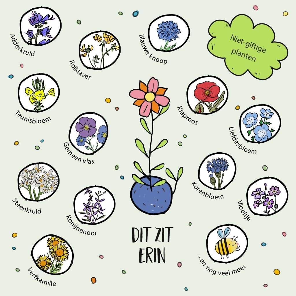 Bloemenknikkers Uitdeelcadeautje