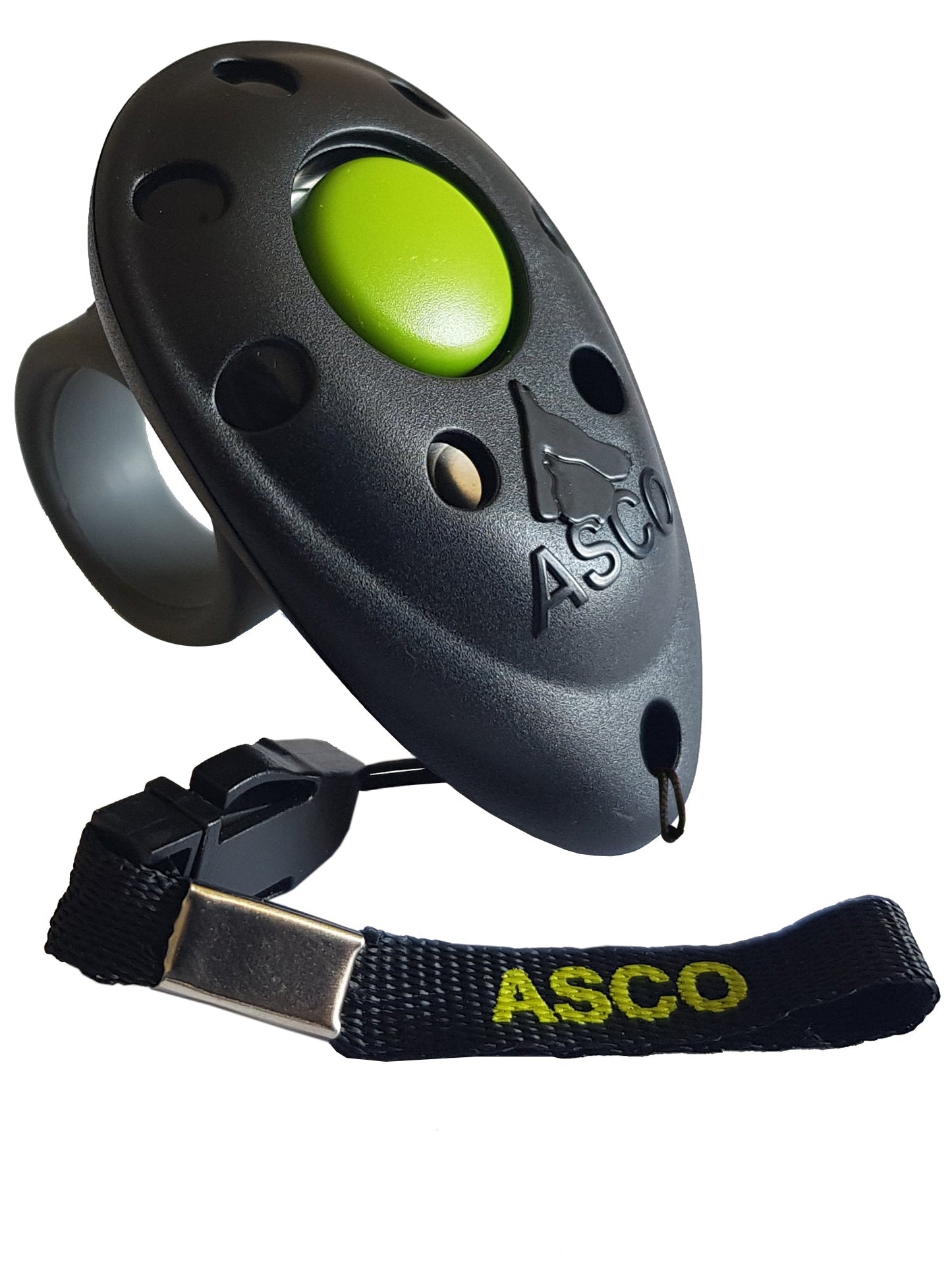 ASCO Finger Clicker – Clickertraining Premium Klicker für Hunde, Katzen, Pferde