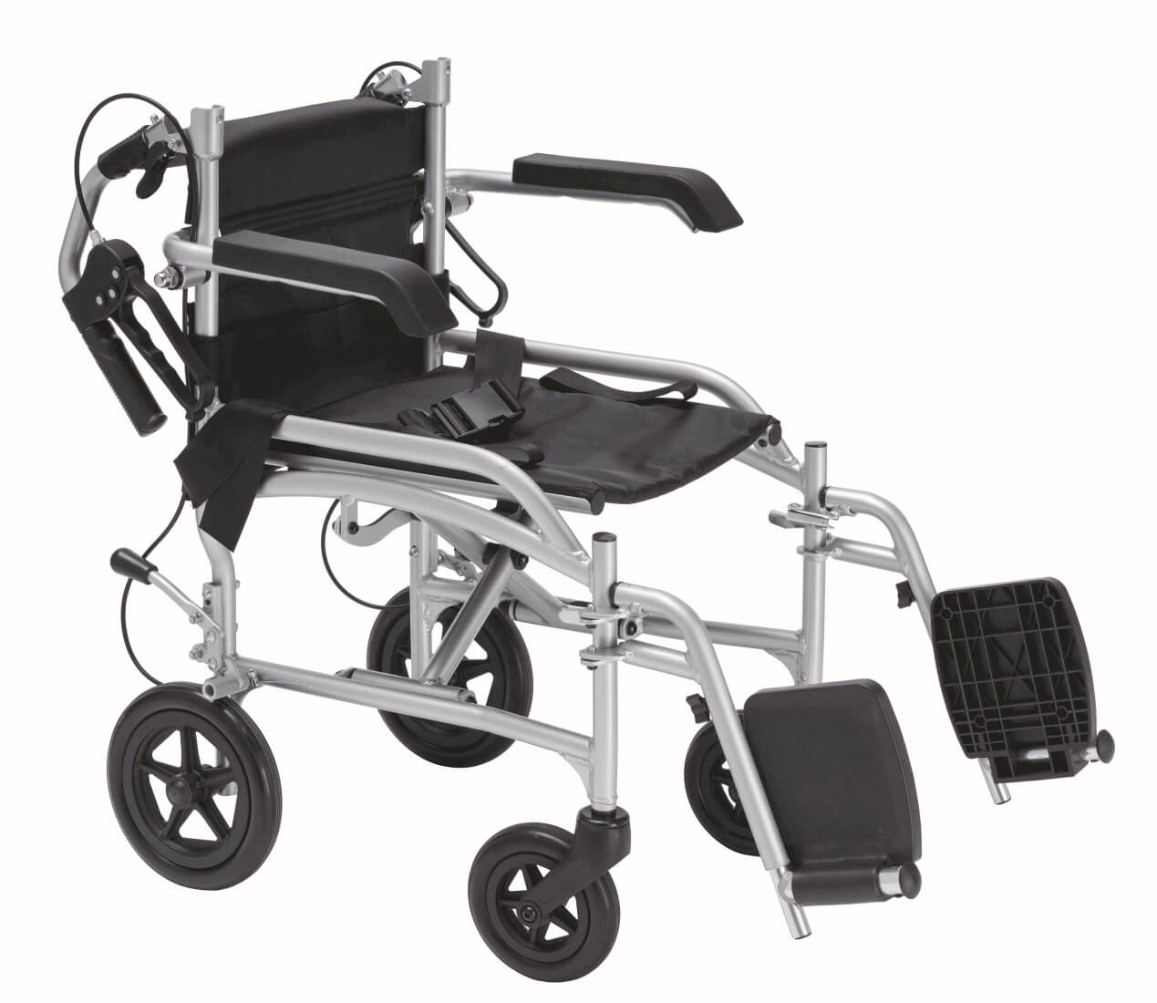 ALIV’UP Transferstuhl leicht & faltbar, 30 cm Räder, 100 kg