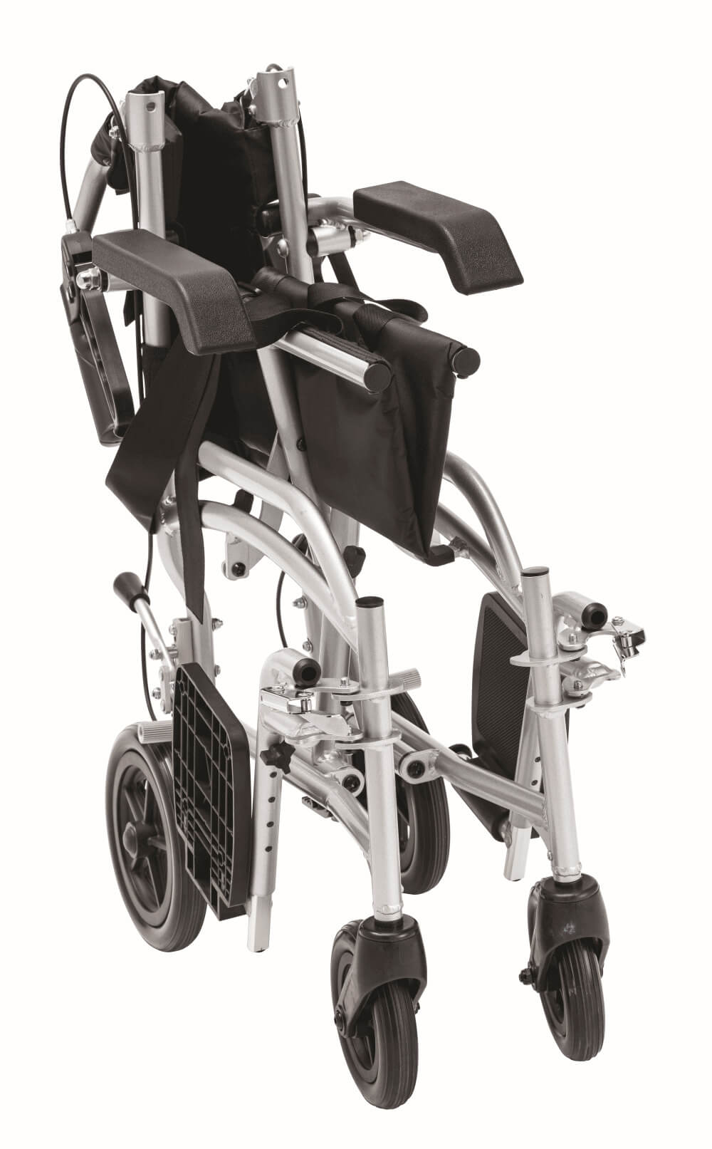 ALIV’UP Transferstuhl leicht & faltbar, 30 cm Räder, 100 kg