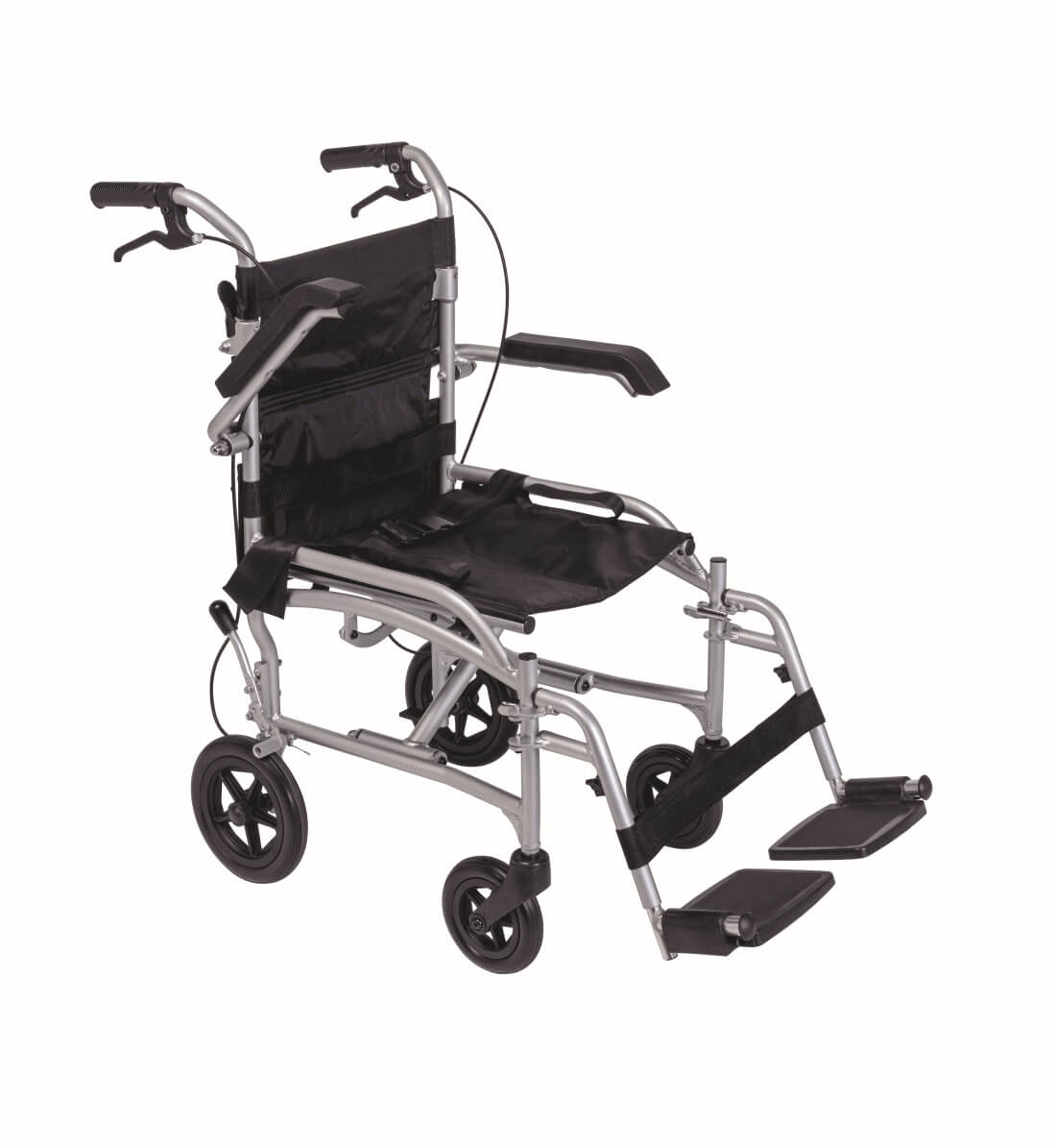 ALIV’UP Transferstuhl leicht & faltbar, 30 cm Räder, 100 kg